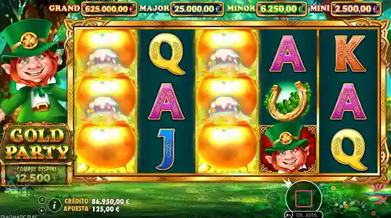 ¿Cómo Jugar Gold Party con Dinero Real?